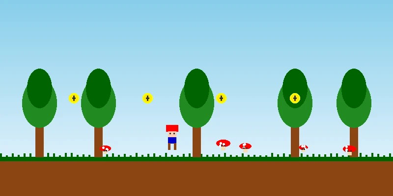 森林舞会像素丛林场景，探索 赏金女王下载 的冒险之旅